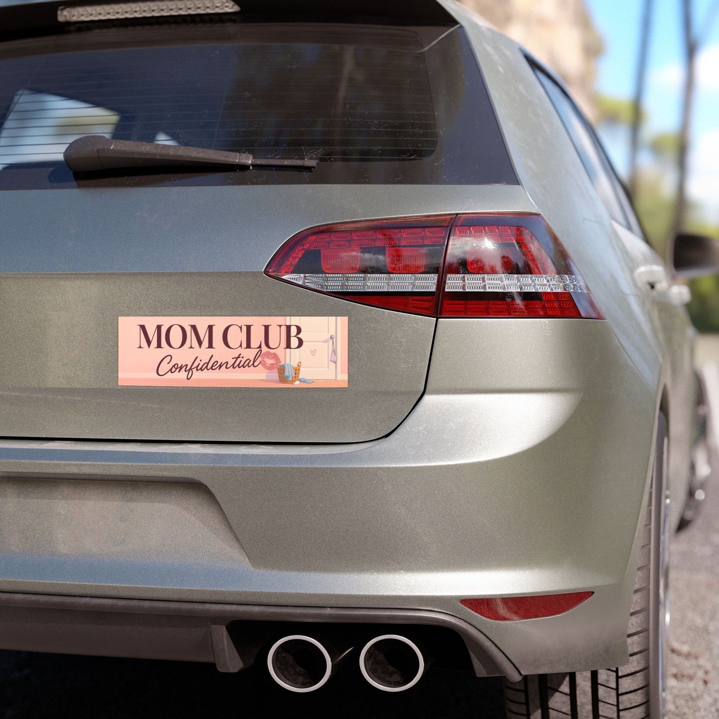 Mom Club Confidential Bumper Sticker Magnet – The Pact Edition