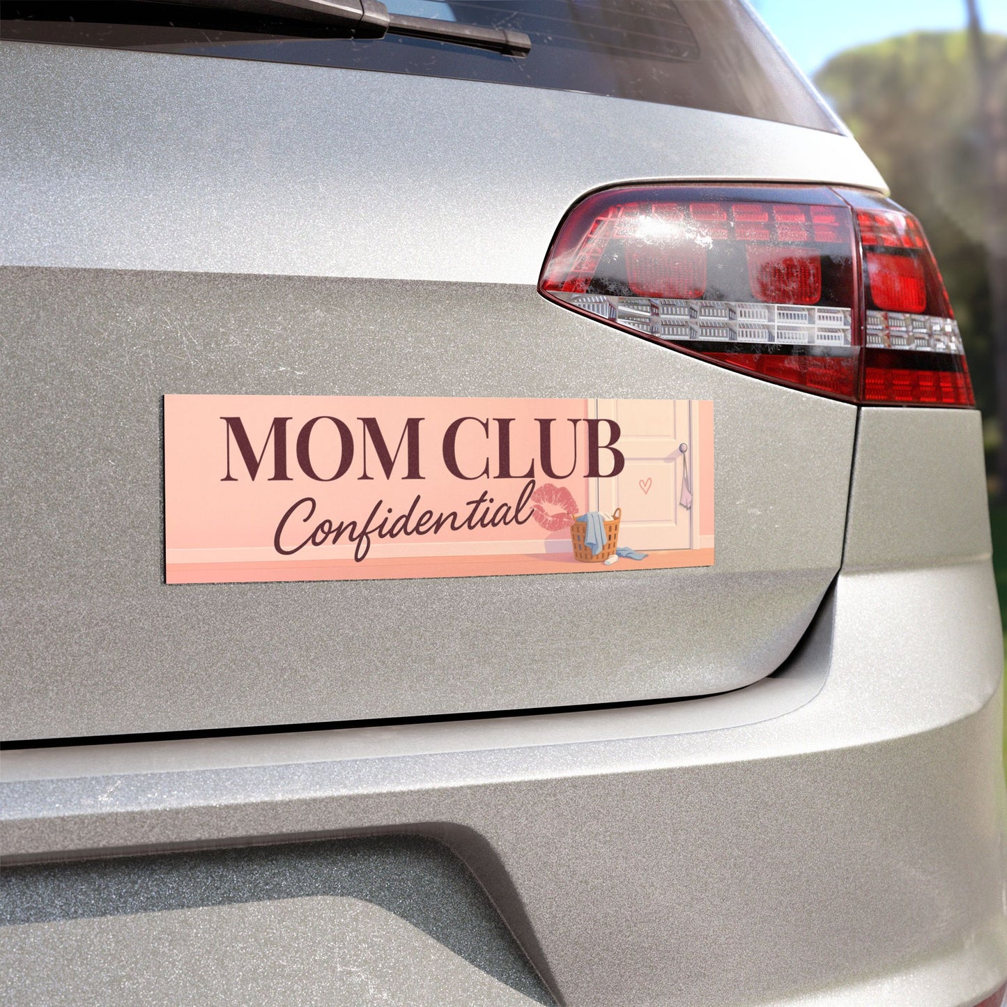 Mom Club Confidential Bumper Sticker Magnet – The Pact Edition