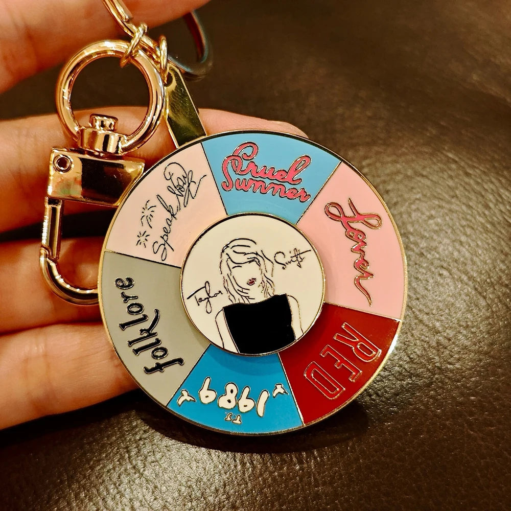 Music Singer Keychain Motel Key Chain Fashion Accessory