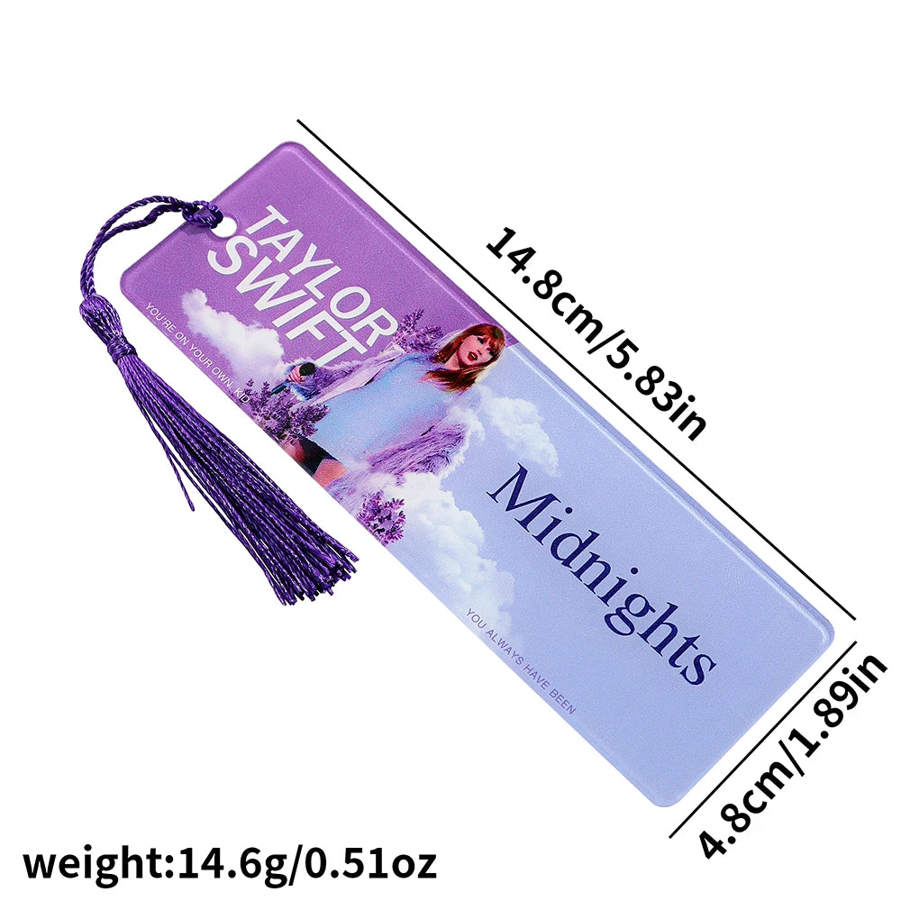 Pop-Artist Era Bookmark – Aesthetic Tassel Bookmarks for Fans & Readers
