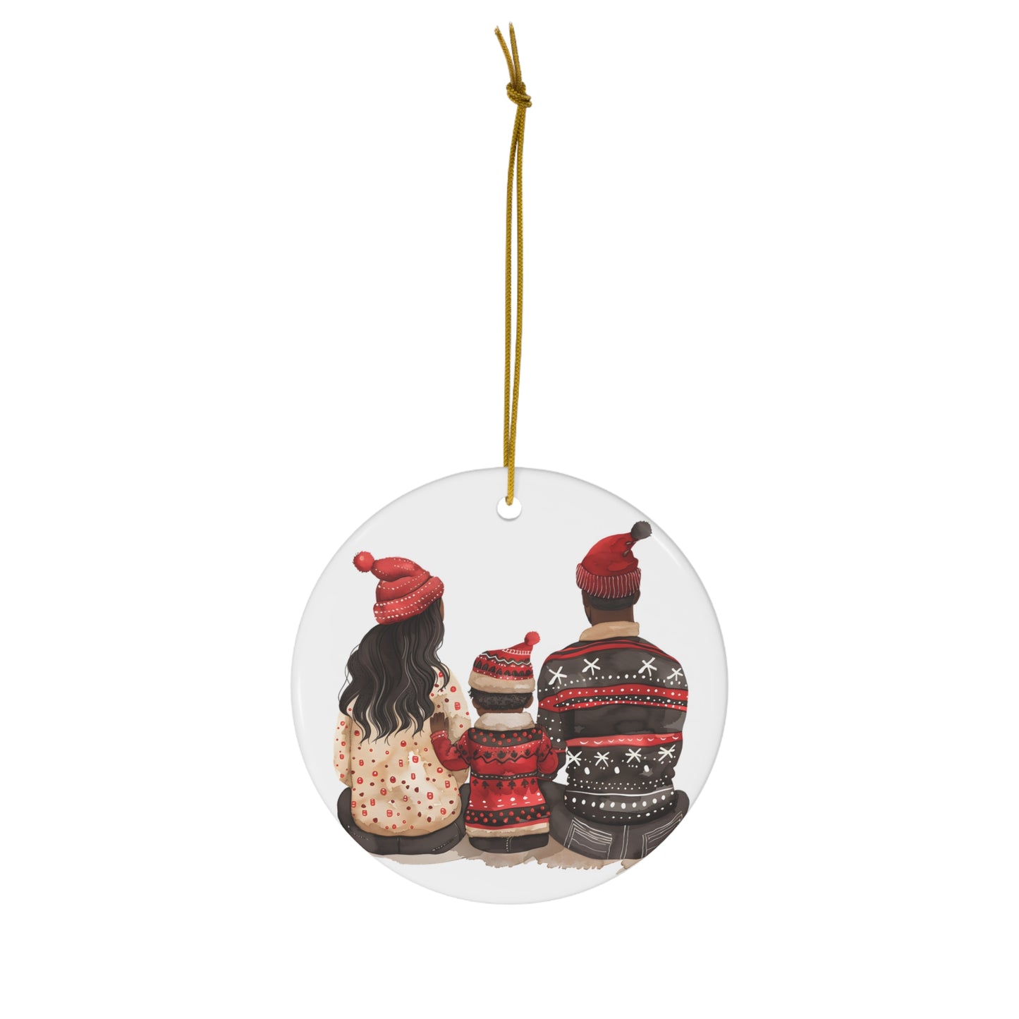 Ceramic Ornament, Design 12 - élise & madelyn