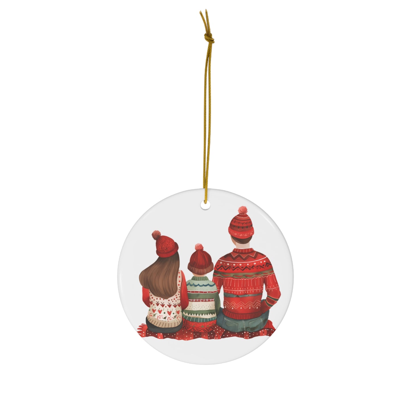 Ceramic Ornament, Design 3 - élise & madelyn