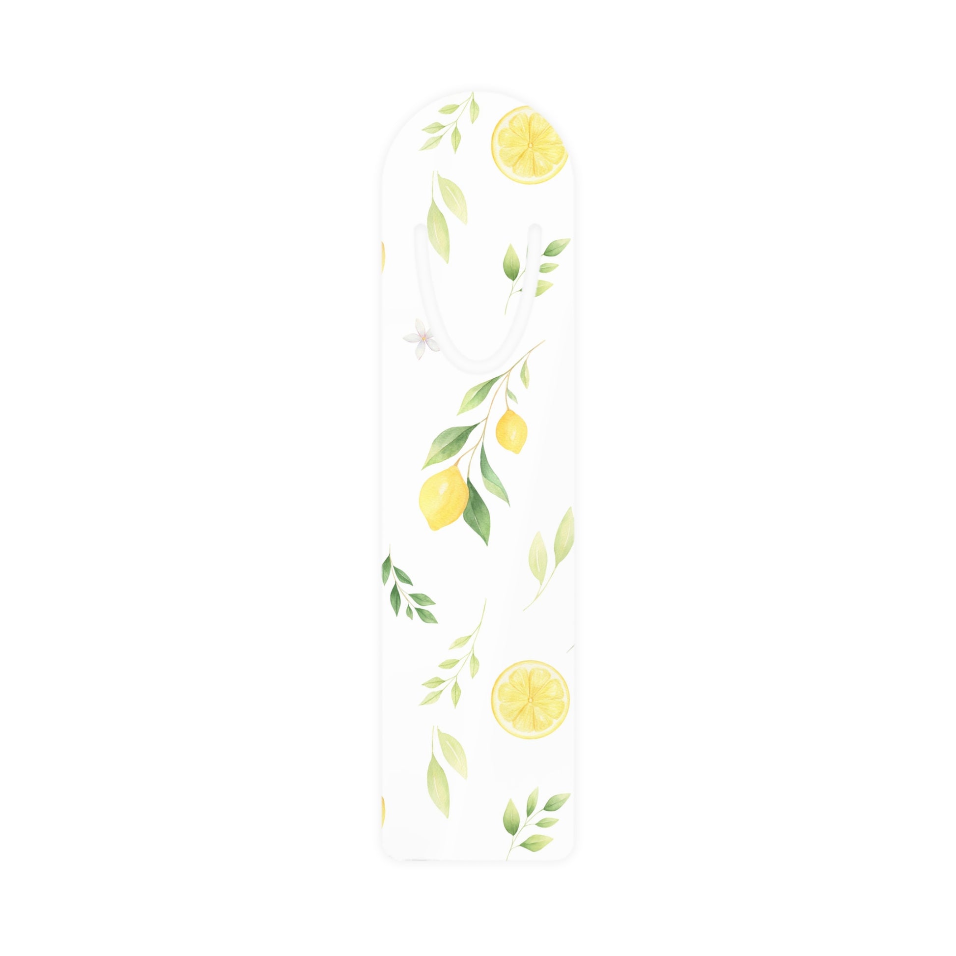 Lemon Floral Metal Bookmark - Elegant Reading Accessory for Book Lovers - élise & madelyn
