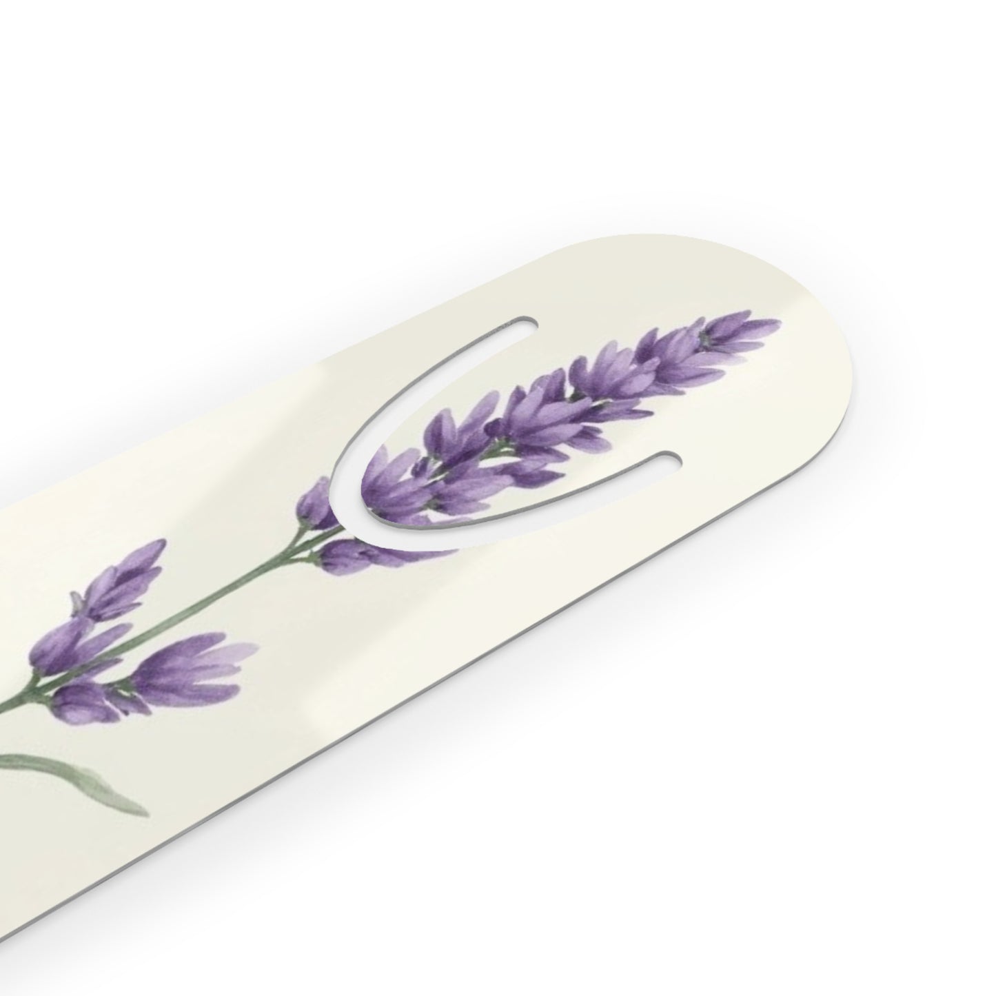 Lavender Wildflower Bookmark | Aluminum Botanical Page Holder | Perfect Gift for Readers - élise & madelyn