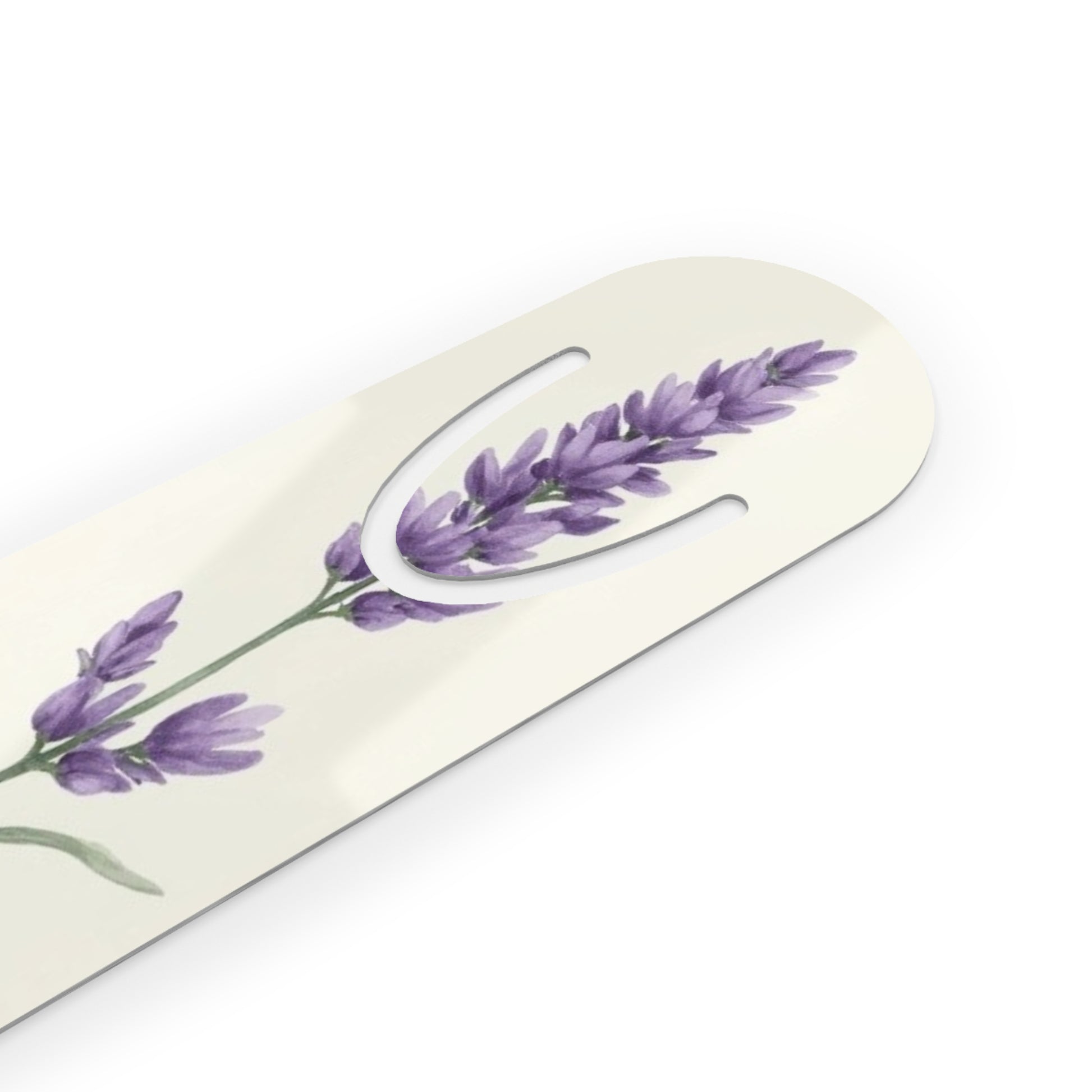 Lavender Wildflower Bookmark | Aluminum Botanical Page Holder | Perfect Gift for Readers - élise & madelyn