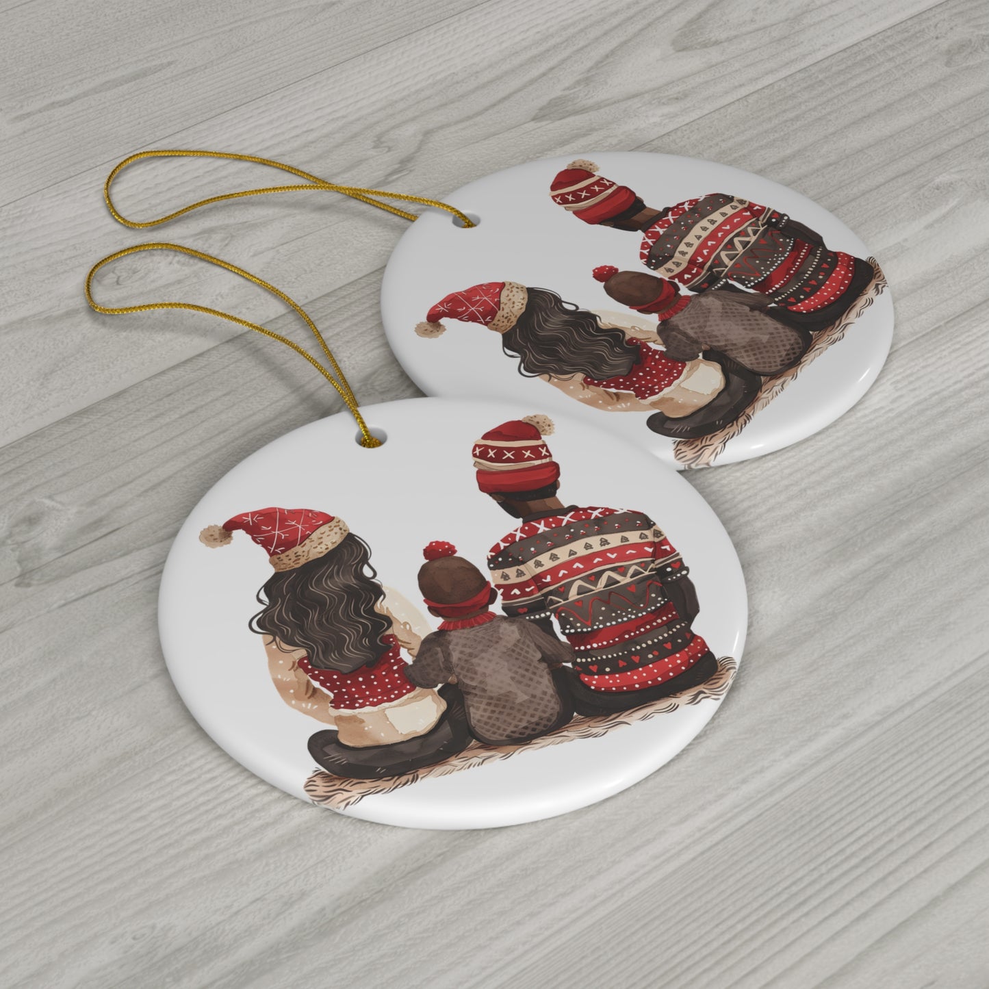 Ceramic Ornament, Design 2 - élise & madelyn