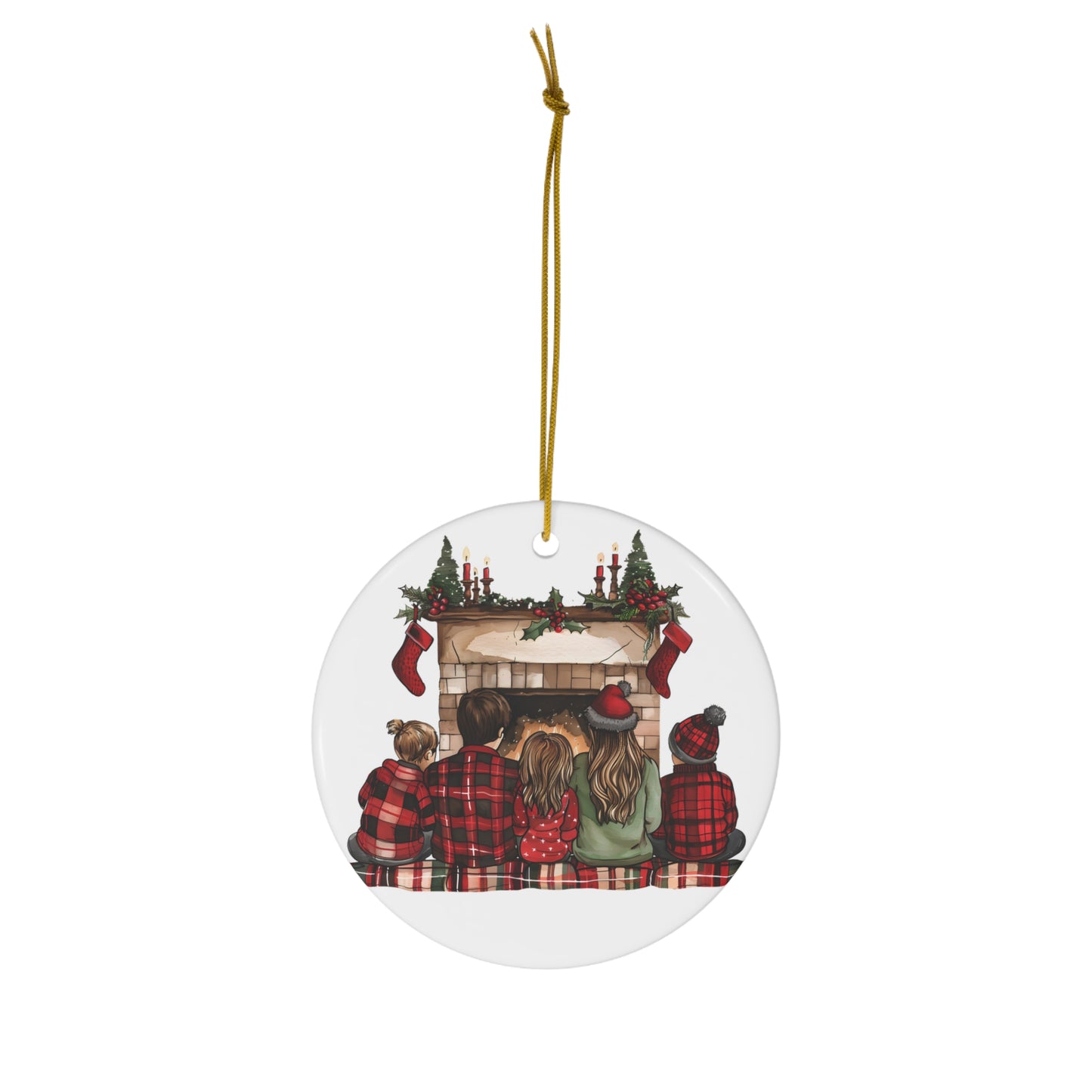 Ceramic Ornament, Design 10 - élise & madelyn