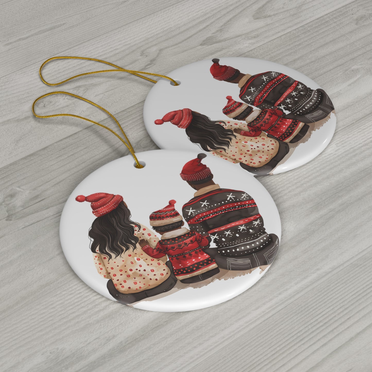 Ceramic Ornament, Design 12 - élise & madelyn