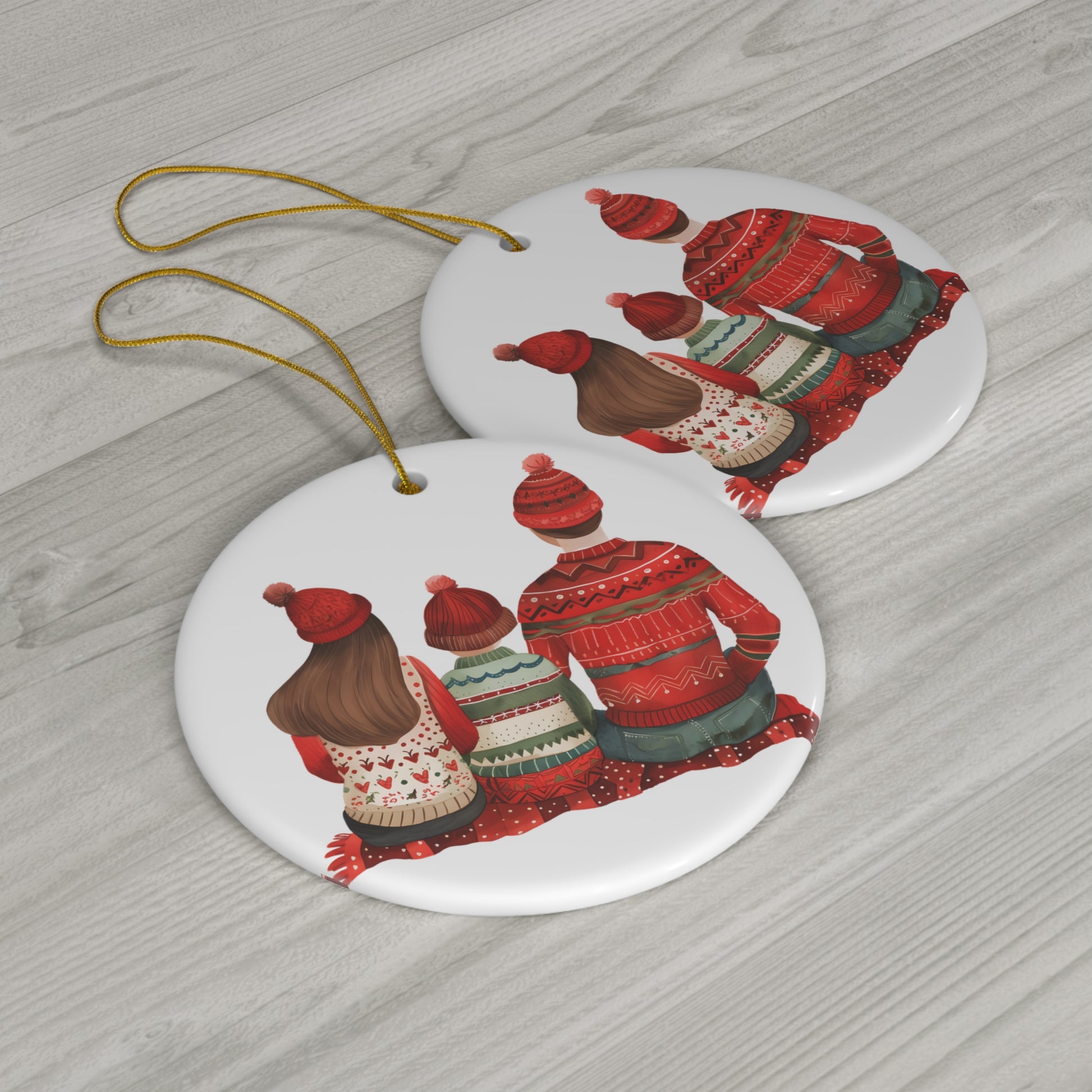 Ceramic Ornament, Design 3 - élise & madelyn