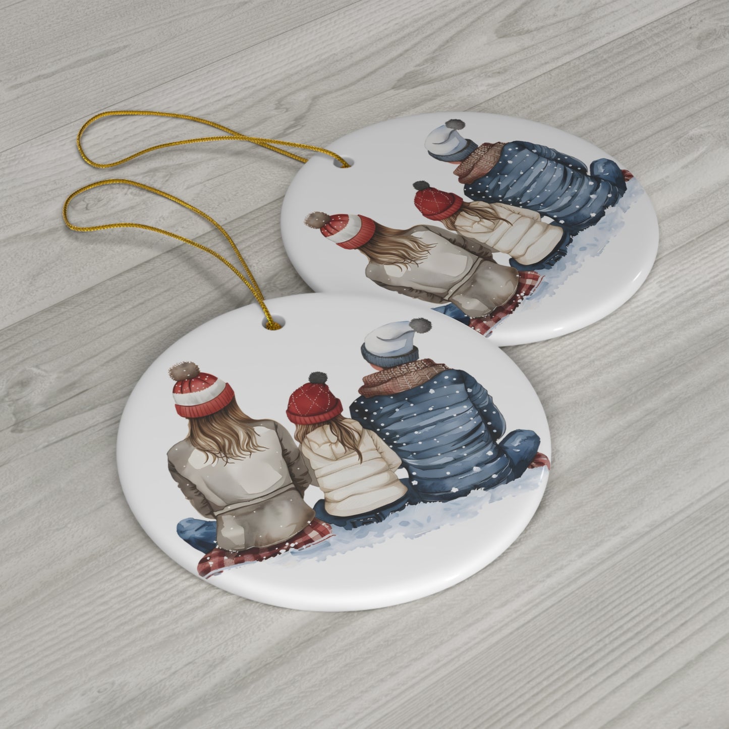 Ceramic Ornament, Design 9 - élise & madelyn