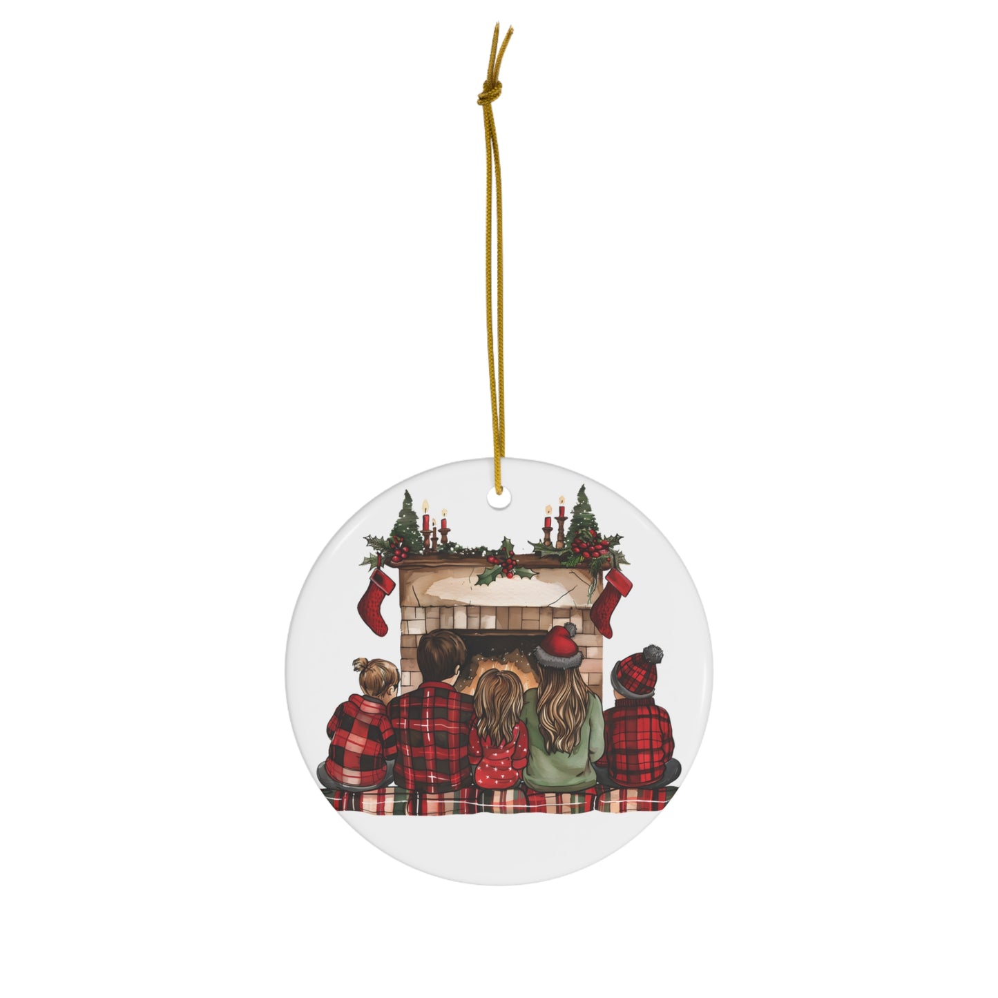 Ceramic Ornament, Design 10 - élise & madelyn