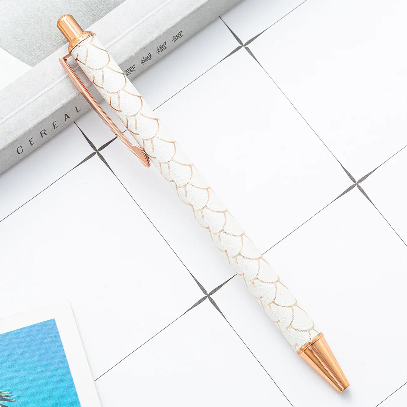2025 NEW XS Fancy Glitter Medium Point 1.0 mm Ballpoint Pen Retractable Writing Pens with Metal Barrel Pretty Journaling Pens
