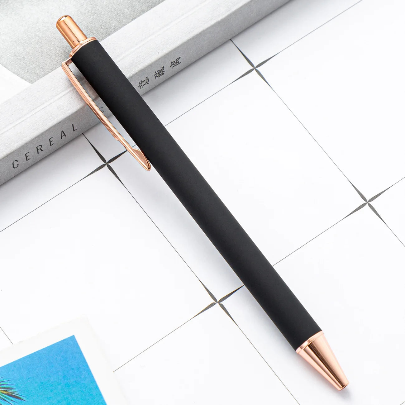 2025 NEW XS Fancy Glitter Medium Point 1.0 mm Ballpoint Pen Retractable Writing Pens with Metal Barrel Pretty Journaling Pens