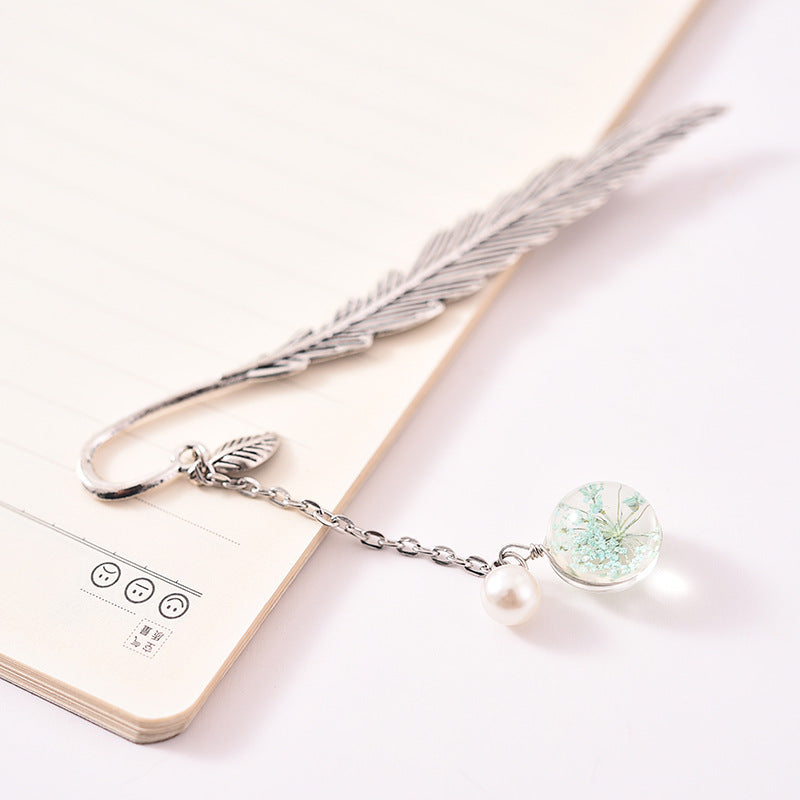 Metal Bookmark Cute Cartoon Beautiful Cool Book Page Mark Student Stationery School Supplies Bookmarks Gift Book Marker