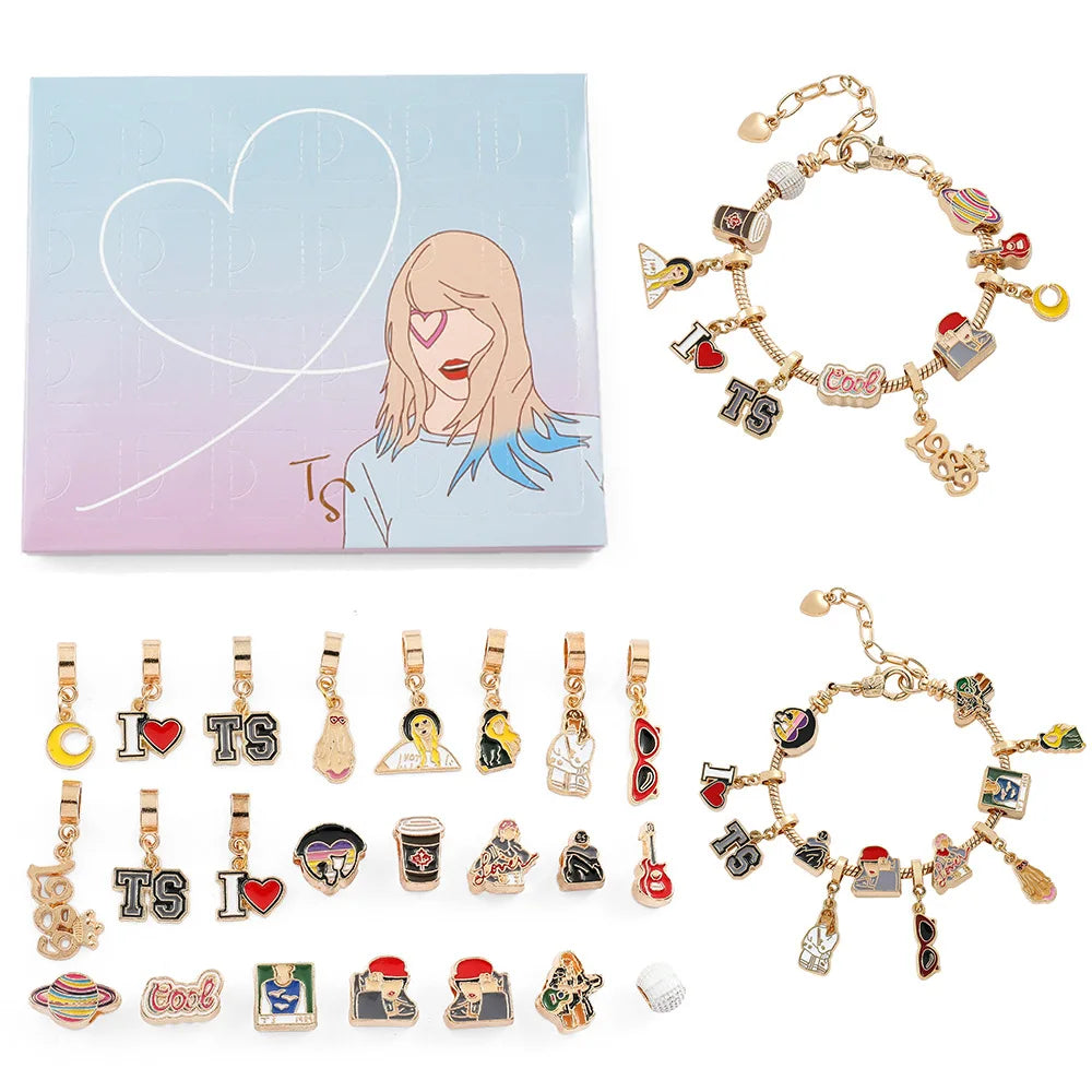 Era Icons Charm Bracelet Collection – Swiftie-Inspired Jewelry (4 Styles)