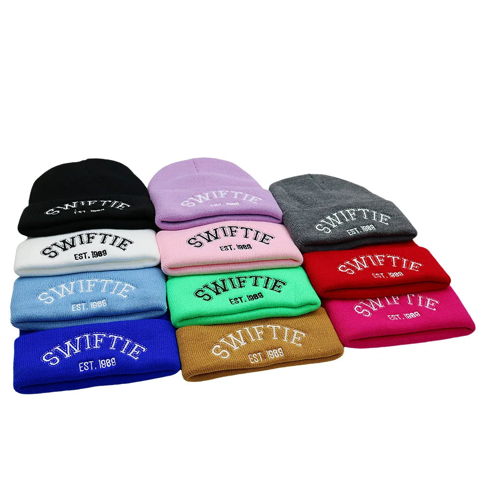 Pop Music Fan Knit Beanie – Soft Winter Hat (Multiple Colors)