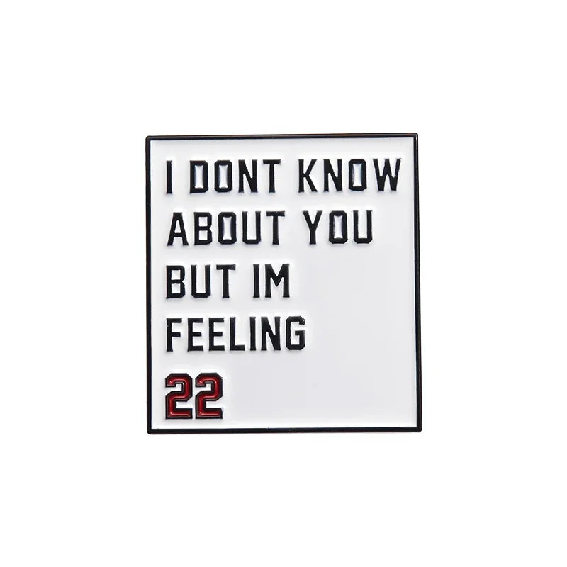 Pop Singer Inspired Enamel Pins — Cute Swiftie Aesthetic Lapel Pins