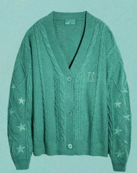 T.S. TLOAS Star Cardigan – Cozy Embroidered Knit (Dupe Inspired)