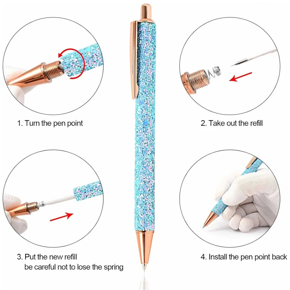 2-12pcs Craft Weeding Pen - Precision Vinyl Tool with Airs Release Needle for Adhesive Vinyl & Car Decal Installation