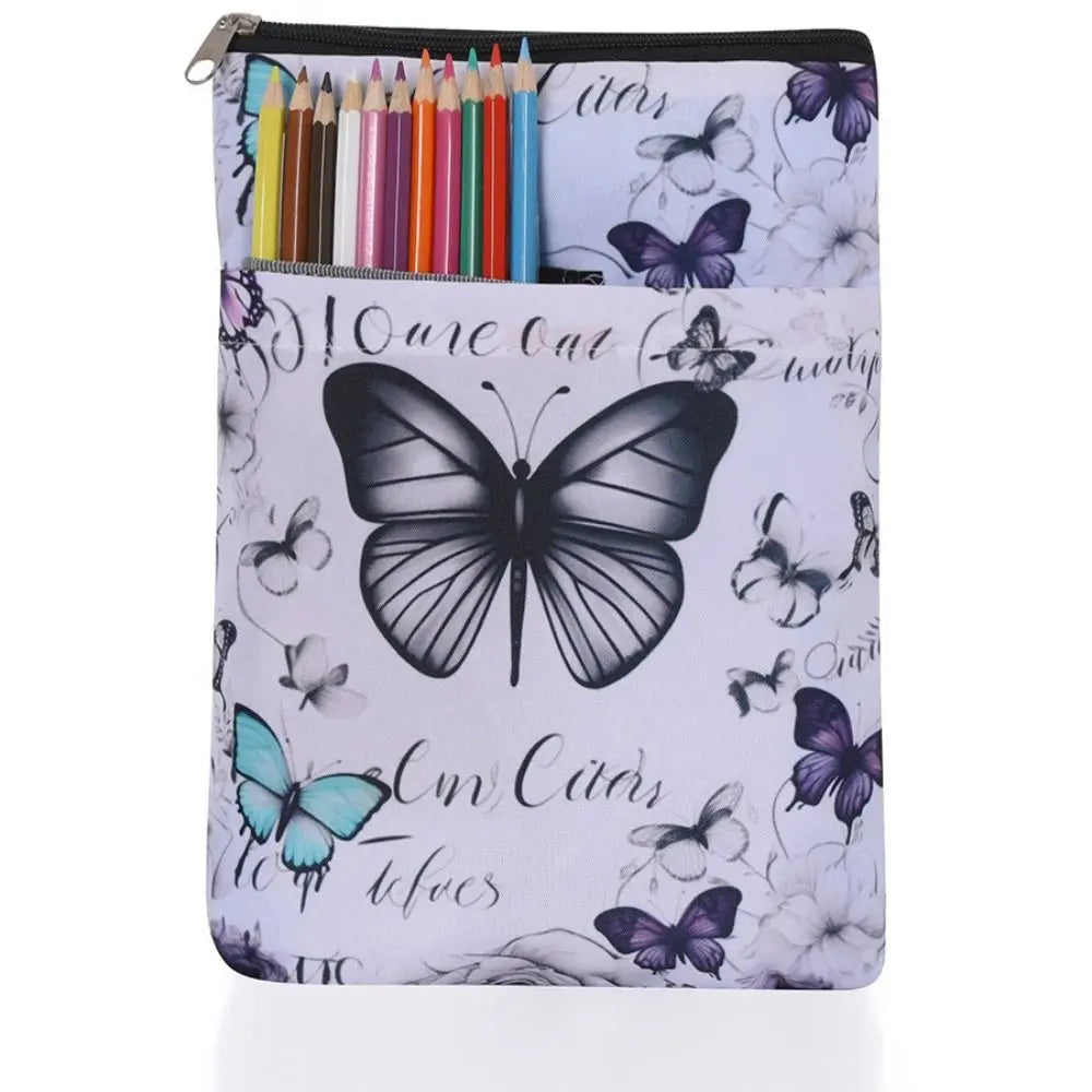 New Portable Bible Cover Zipper Multi-functional Bible Carrying Case Stylish Book Bag Outdoor