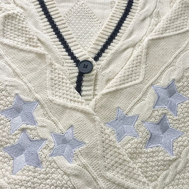 Cream Cabin Cardigan – Folklore/Evermore Inspired Cozy Knit