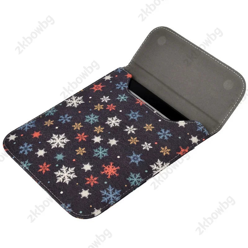 Universal Sleeve Cover for Kobo Clara Colour 6'' BW 2024 2E HD 2018 Glo HD Nia Aura HD H2O Edition 6.8'' E-book Pouch Bag Case