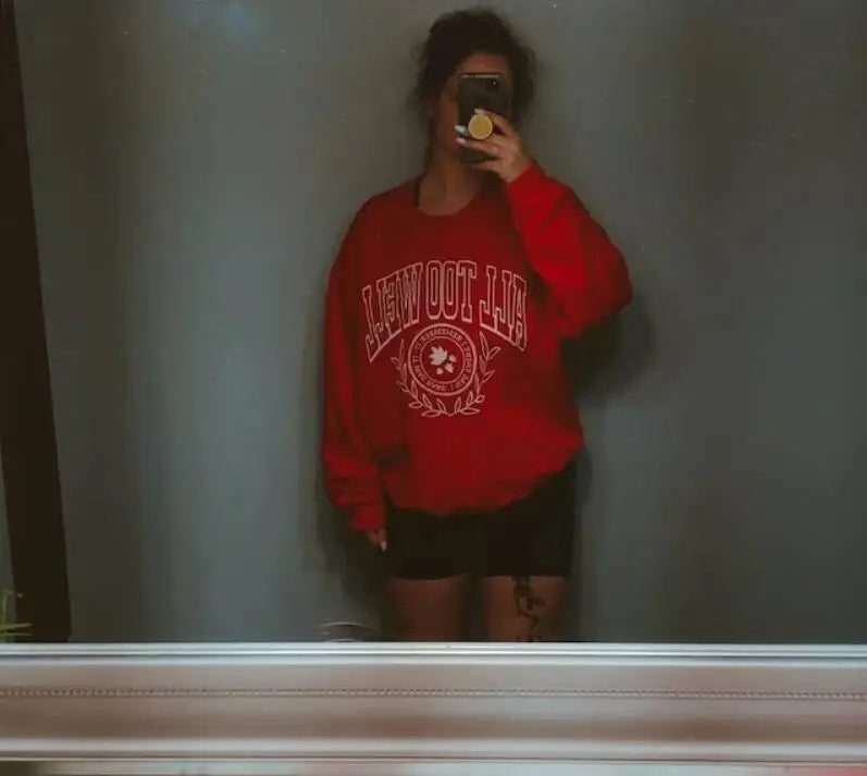 All Too Well Music Album Sweatshirts Cozy Tops Sudadera Felpa Moletom