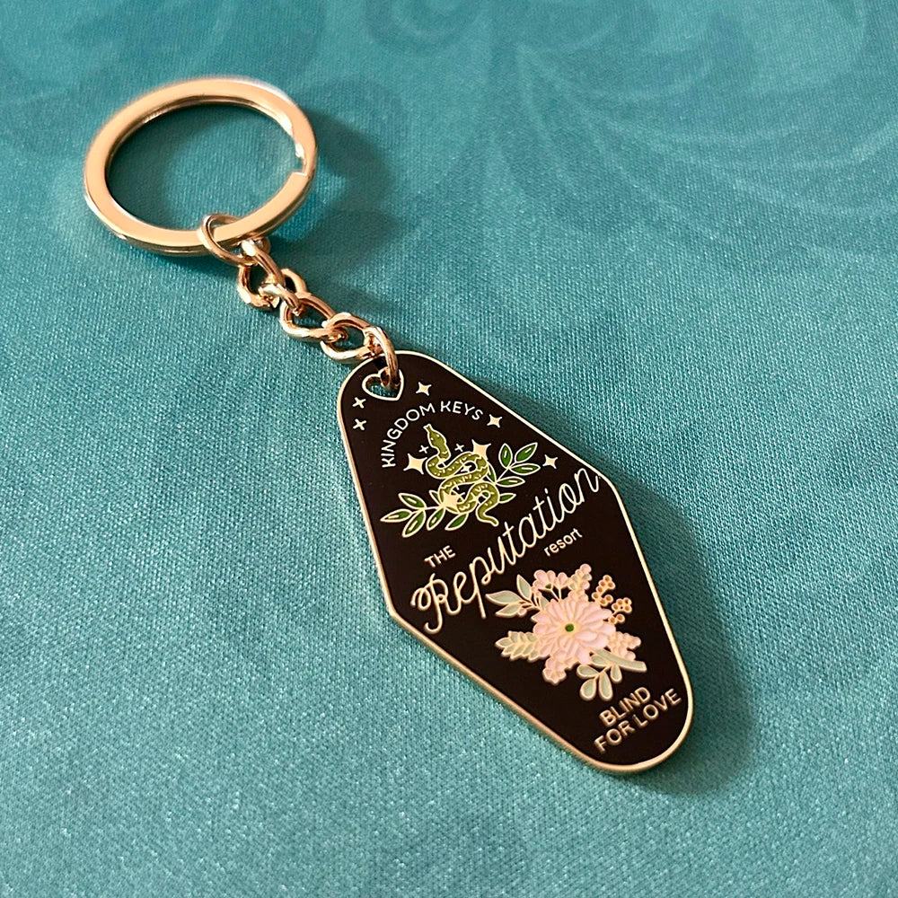 Music Singer Keychain Motel Key Chain Fashion Accessory