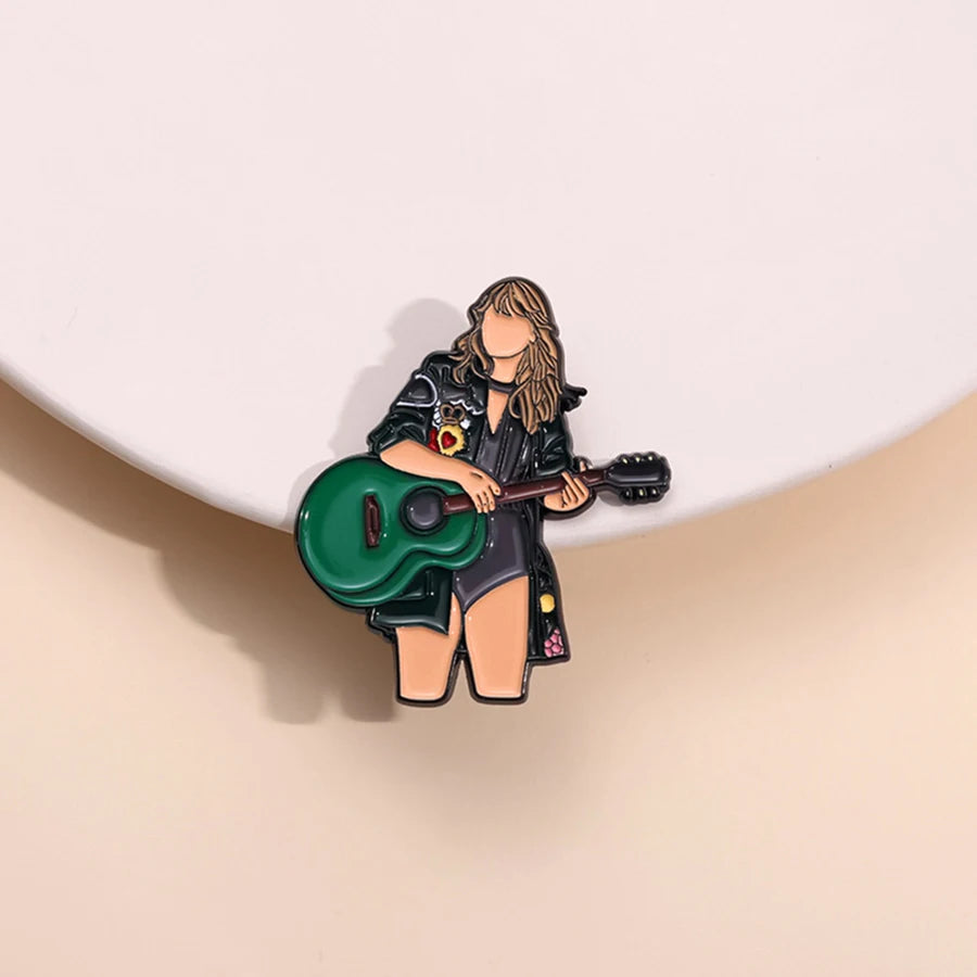 Pop Singer Inspired Enamel Pins — Cute Lyric, Tour & Aesthetic Designs