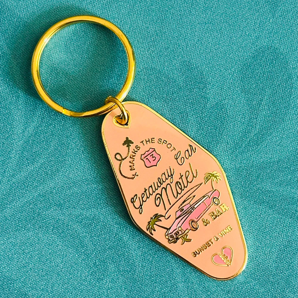 Music Singer Keychain Motel Key Chain Fashion Accessory