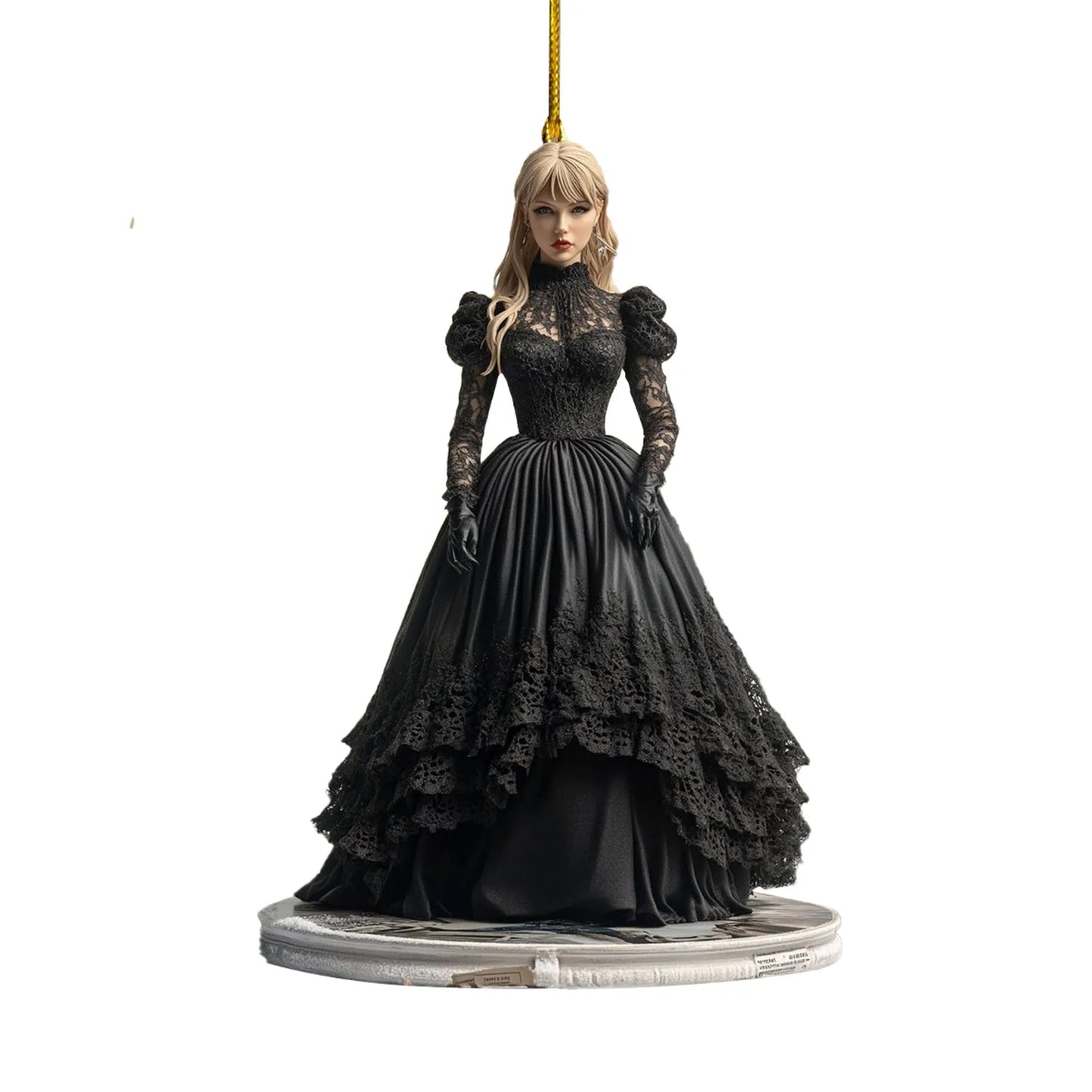 Pop Star Holiday Acrylic Ornaments – 2D Christmas Tree Hanging Decor