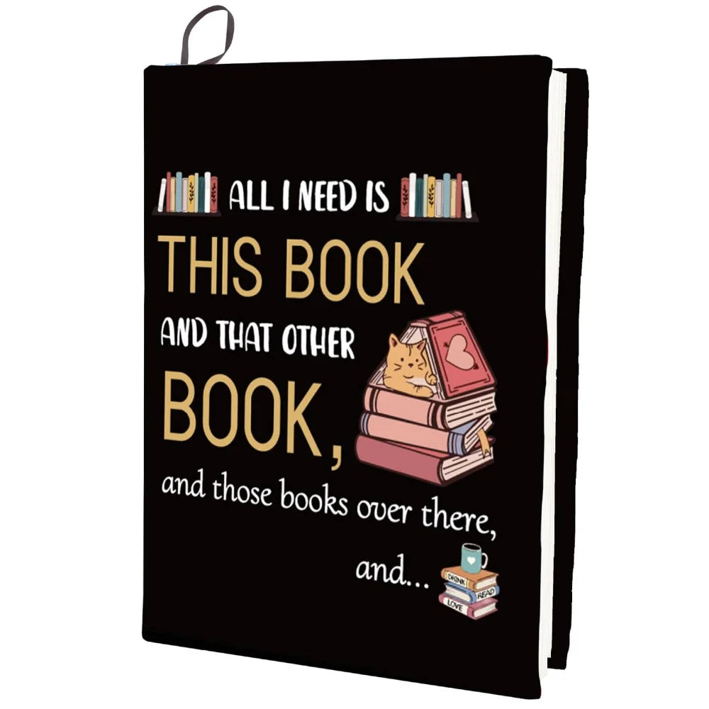 Cherry Blossom Stretchable Book Cover Flower Floral Pink Cover Washable Reusable Large Nylon Book Sleeve Book Protector Elastic