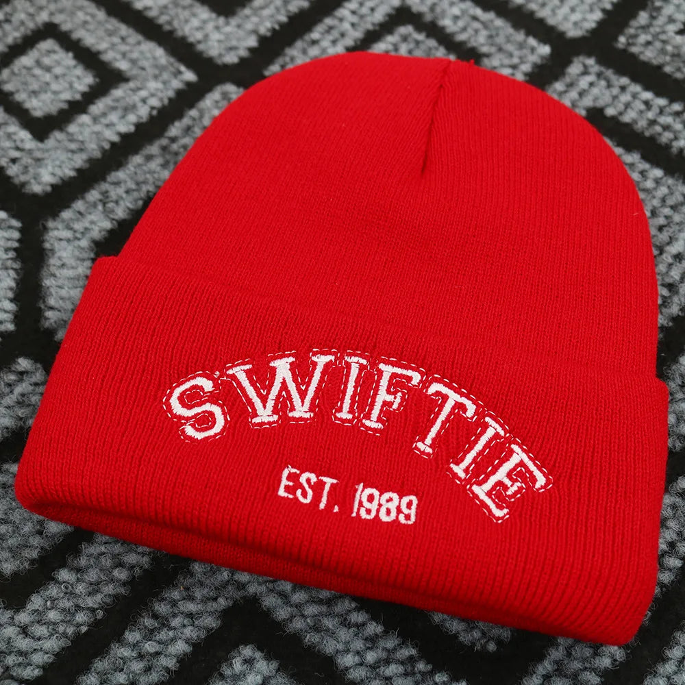 Pop Music Fan Knit Beanie – Soft Winter Hat (Multiple Colors)