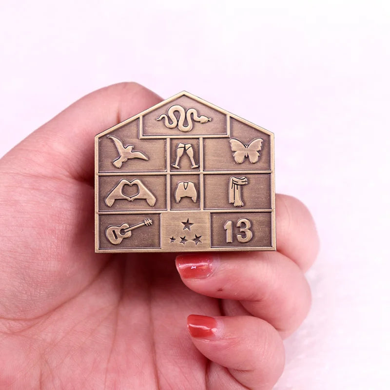 Swifties Gift Enamel Pin Badge Music Album Brooch Vintage Jewelry