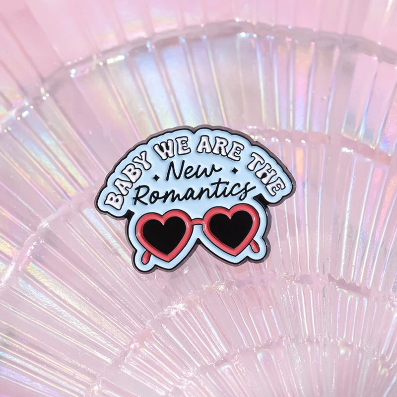 Pop Singer-Inspired Enamel Pin Sets – Aesthetic Enamel Brooches, Lyrics & Outfits | Cute Collectible Accessories for Bags, Jackets & Lanyards