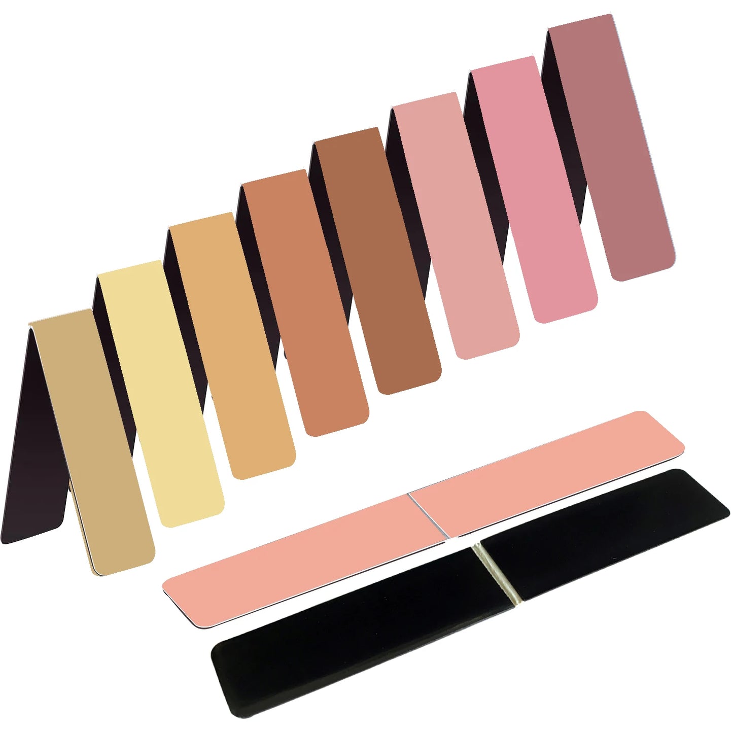 10Pieces Bookmarks, Magnetic Bookmarks for Women, Men, Book Lovers, Page Markers for Students Teachers Reading