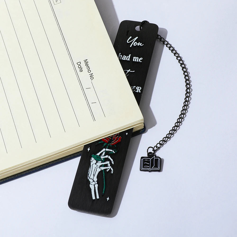 Fashion Pink Heart Bookmarks Valentine's Day Gifts for Girlfriends Everyday Gifts Reading Accessories for Book Lovers