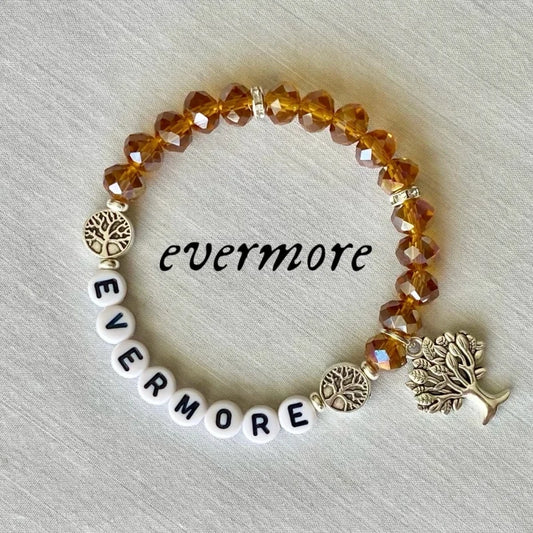 Evermore Friendship Bracelet Evermore Willow Inspired Tree Charm Bracelet Taylor Jewelry Taylor Merch Taylor Gift Ideas