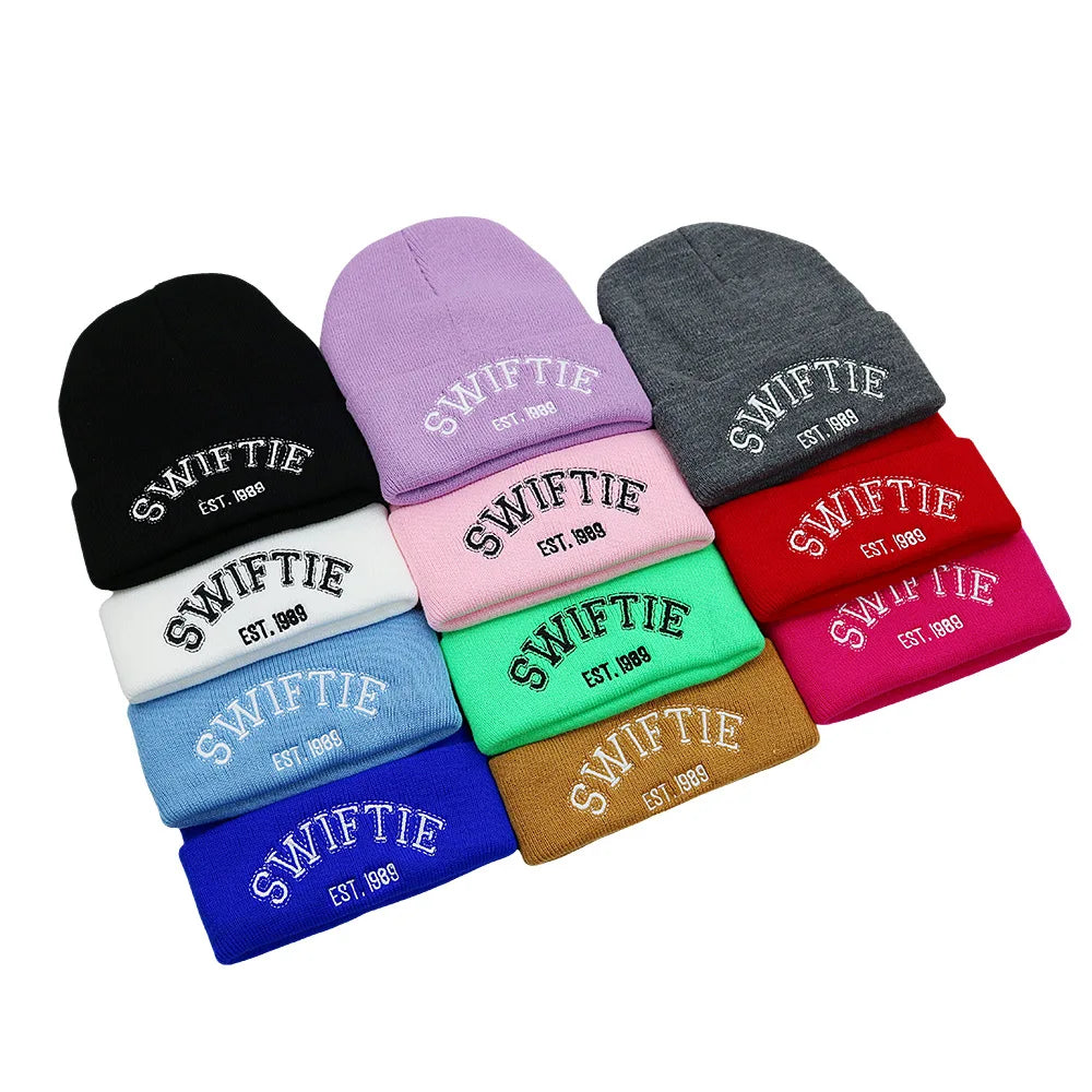 Pop Music Fan Knit Beanie – Soft Winter Hat (Multiple Colors)
