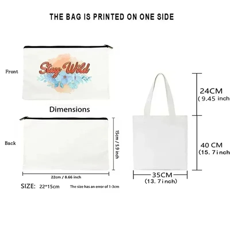 A Lot In My Bag At The Moment Tote & Pouch Collection | Swiftie-Inspired Canvas Bags