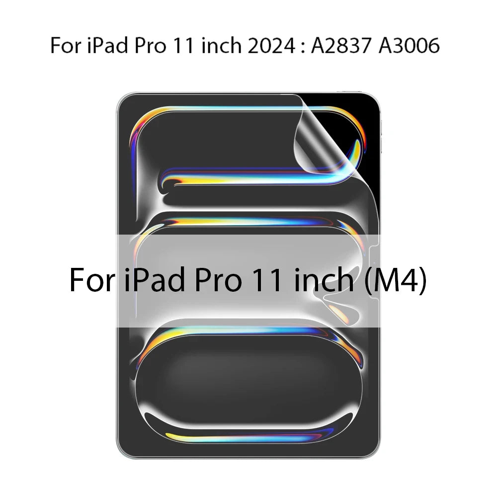 Like Paper Film Screen Protector For Ipad Pro 13 12.9 11 2025 M4 Air 4 5 3 10th 9th 8th 7th Generation Mini 6 7Matte Film Writer