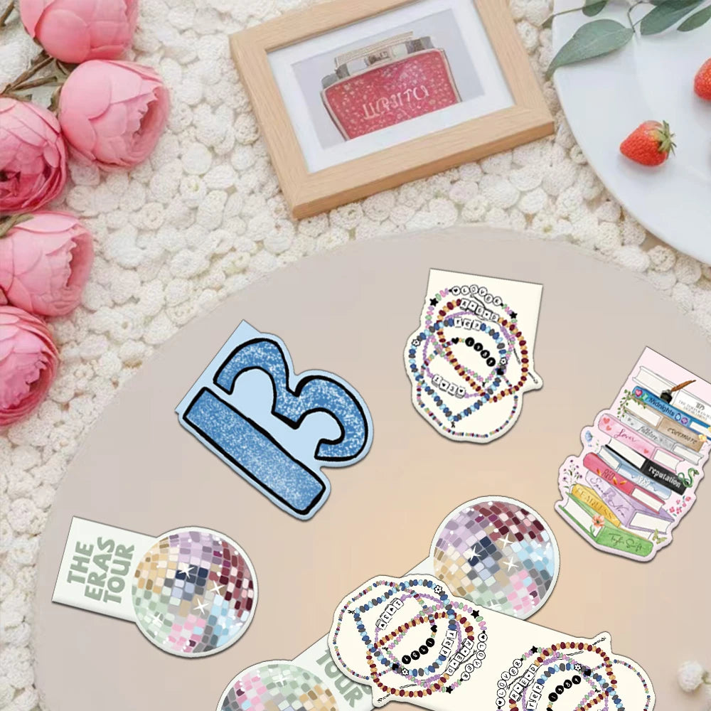 Taylor Swift Eras Tour Magnetic Bookmark Set (4PCS) – Book Lover Gifts & Student Stationery - élise & madelyn