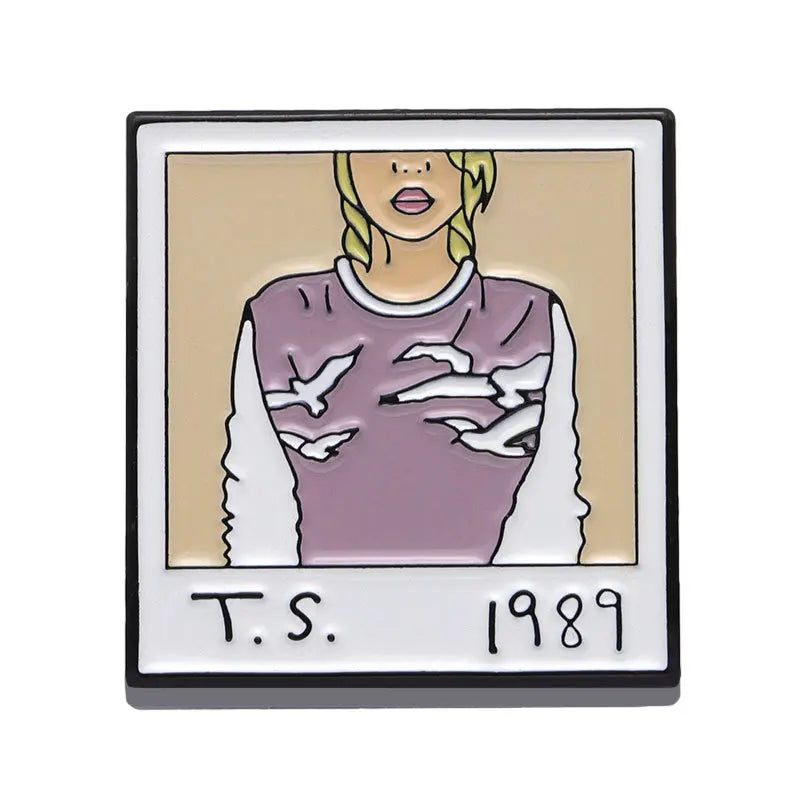 Swiftie Enamel Pins – Concert Tickets, Guitar, Junior Jewels & More | Cute Collectible Pins for Bags, Jackets & Backpacks