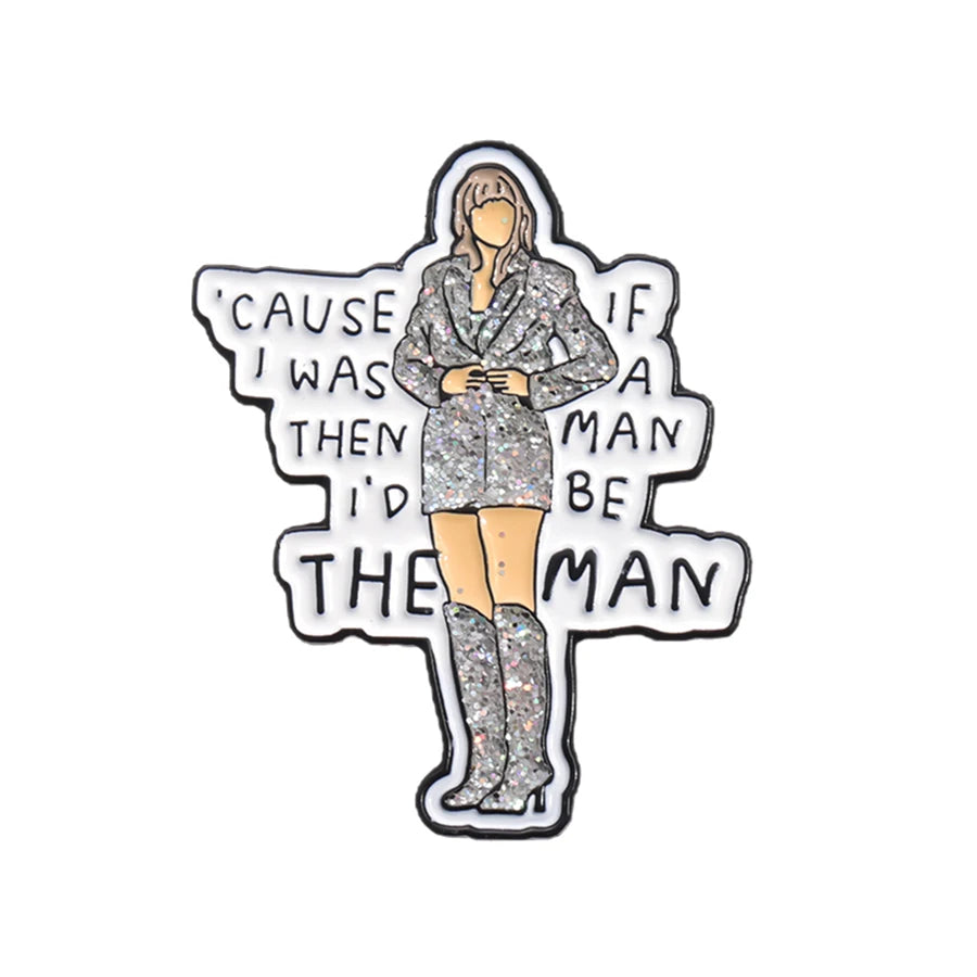 Pop Singer Inspired Enamel Pins — Cute Lyric, Tour & Aesthetic Designs