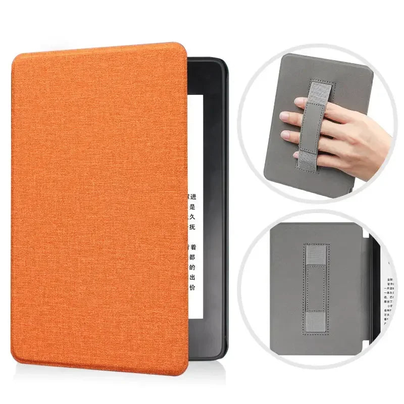 Handle Case For Kindle Paperwhite 2024 12th Generation Colorsoft 7 Inch Model No. SA569P SA568B Auto Wake/Sleep Shell Pouch 7”