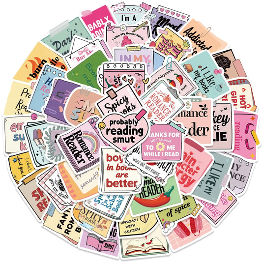 Spicy BookTok Sticker Pack - élise & madelyn