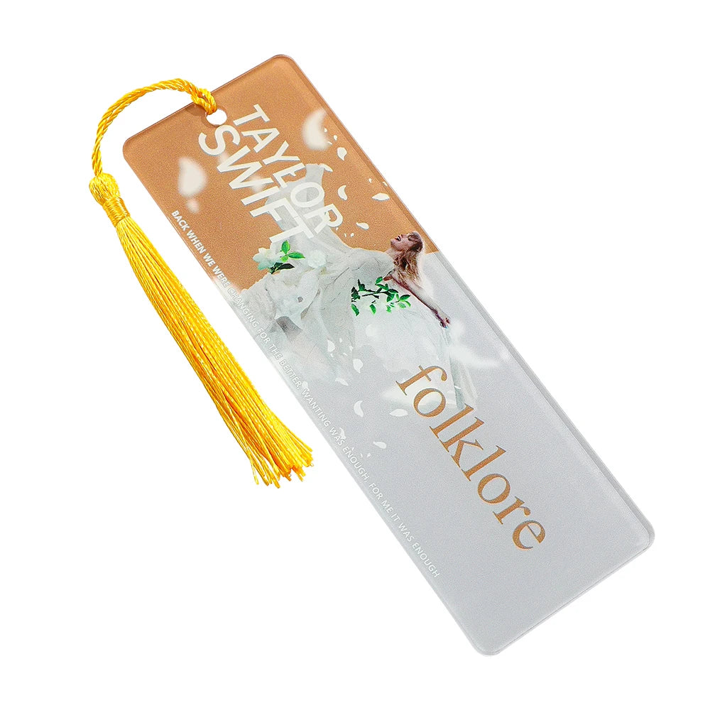 Pop-Artist Era Bookmark  – Aesthetic Tassel Bookmarks for Fans & Readers