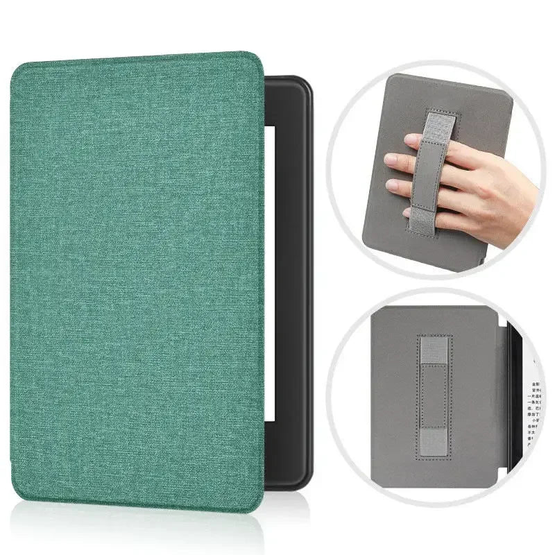 Handle Case For Kindle Paperwhite 2024 12th Generation Colorsoft 7 Inch Model No. SA569P SA568B Auto Wake/Sleep Shell Pouch 7”