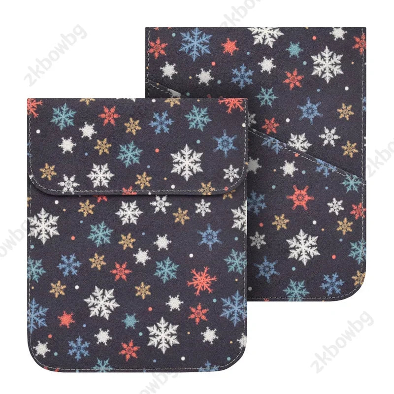 Universal Sleeve Cover for Kobo Clara Colour 6'' BW 2024 2E HD 2018 Glo HD Nia Aura HD H2O Edition 6.8'' E-book Pouch Bag Case