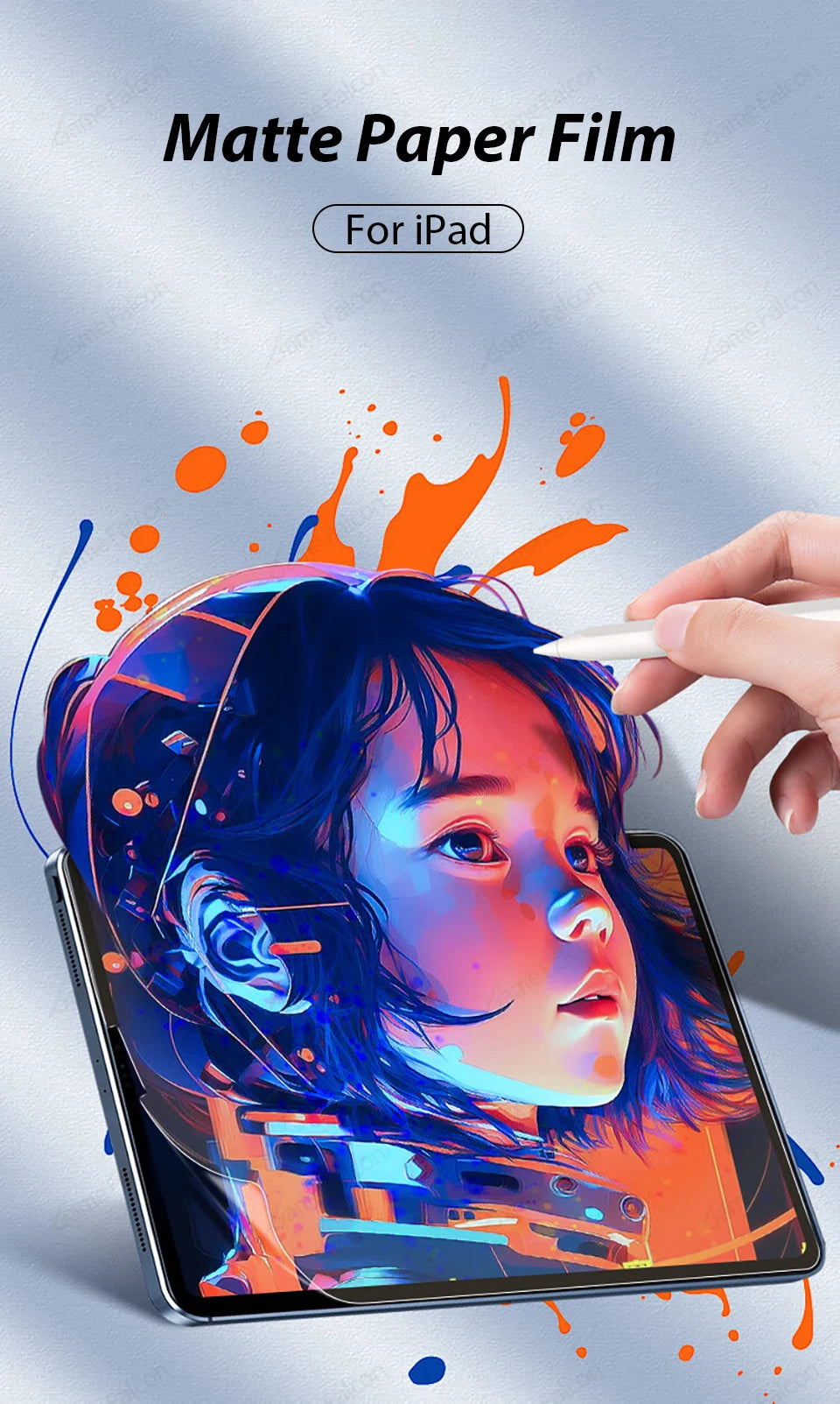 Like Paper Film Screen Protector For Ipad Pro 13 12.9 11 2025 M4 Air 4 5 3 10th 9th 8th 7th Generation Mini 6 7Matte Film Writer